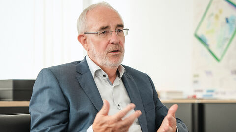 Im Gespräch mit der INFORM: Prof. Dr. Alexander Roßnagel, Hessischer Beauftragter für Datenschutz und Informationsfreiheit Porträtfoto vom Hessischen Beauftragten für Datenschutz und Informationsfreiheit Prof. Dr. Alexander Roßnagel