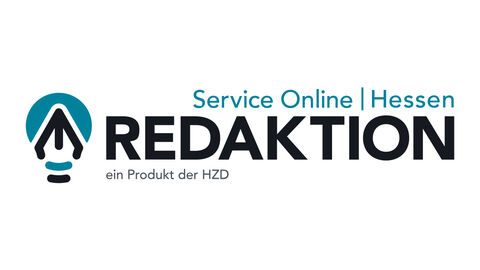 Besonderes Angebot der HZD: die Servicestelle Online-Redaktion HessenRedaktion Logo von HessenRedaktion, der Servicestelle Online-Redaktion der HZD