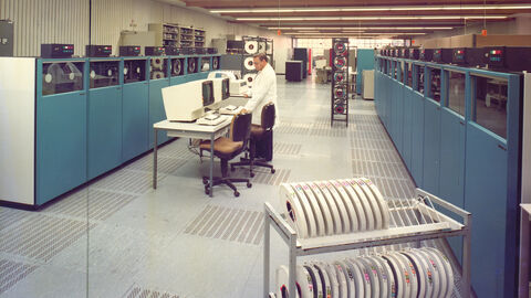 HZD Chronik Rechenzentrum 1985 Rechenzentrum 1985